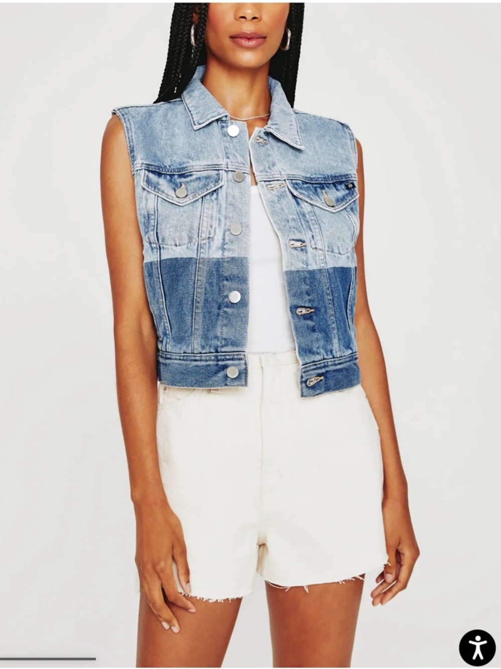 AG Jade Vest  backwater‎ Size L